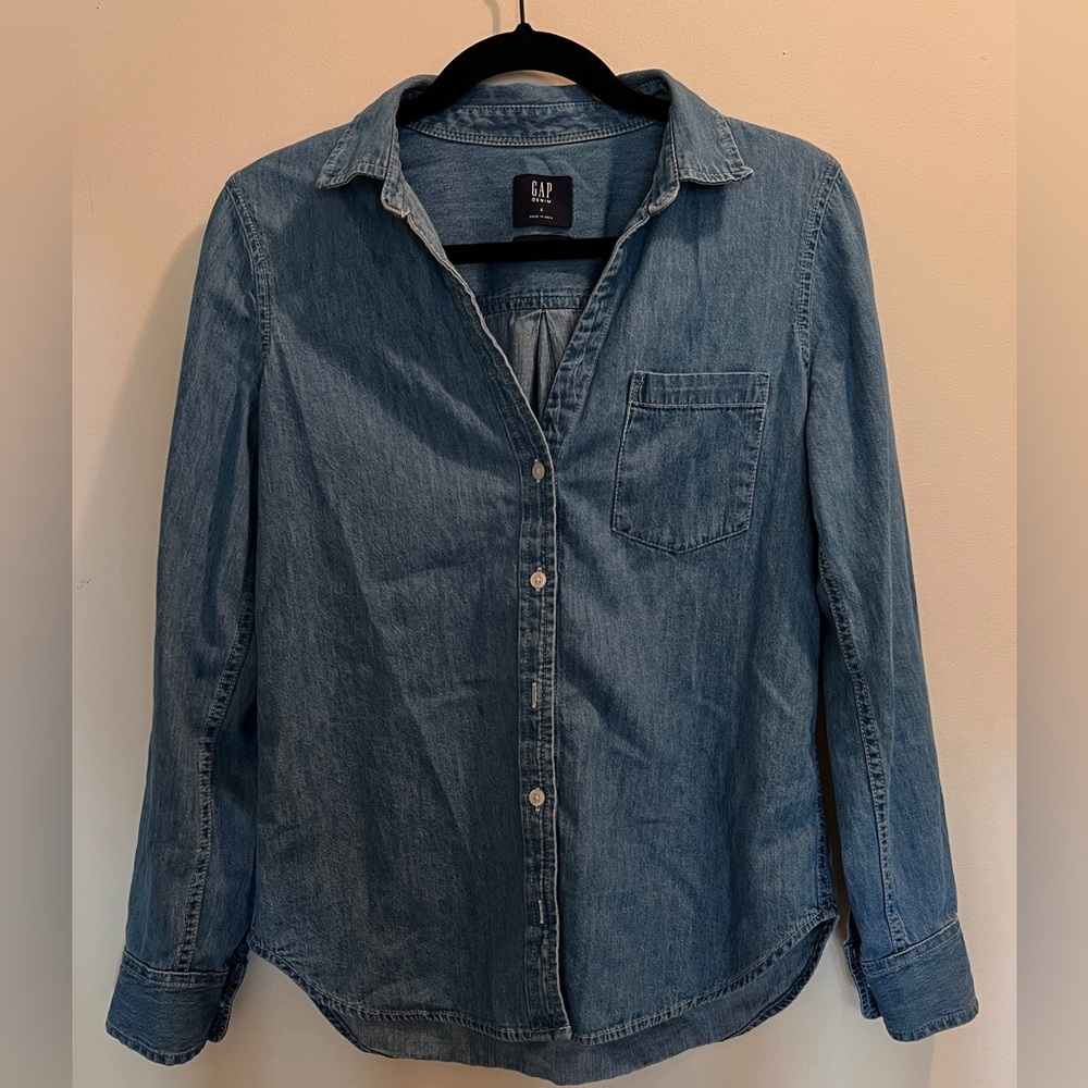 GAP Denim Perfect Shirt